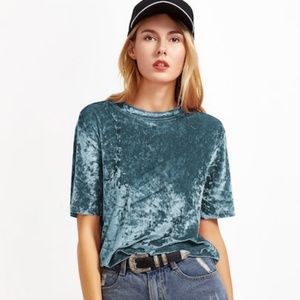 Velvet T Shirt